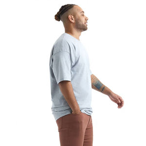 Chemise de contraste de couleurs différentes de la plus haute qualité, T-shirt pour homme en coton tricoté solide et épais PAR AMAZING INDUSTRIES - Product Image 6