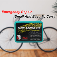 Kit de Reparación de Neumáticos Portátil de Alta Calidad, Ligero, de Caucho Natural Negro, para Bicicleta de Montaña