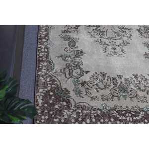 พรมลายพรางสีน้ำตาลเขียวสไตล์ตุรกี ขนาด 3.6x6.6 ฟุต ทำจากขนสัตว์ - Product Image 3