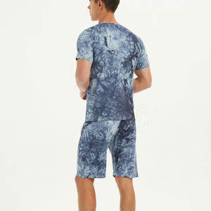 MOQ bajo Conjunto de pantalones cortos de 2 piezas para hombres Moda Conjunto de pantalones cortos de alta calidad Ropa de calle Conjunto de pantalones cortos para hombres - Product Image 5