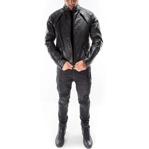 Genuine Sheepcow <b>Leather</b> <b>Jacket</b> for Men 2025 Fashion Style Customized Custom logo with Premium Quality <b>jacket</b> for men - Product Image 2