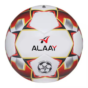 Alaay Ballon de football professionnel en PU de haute qualité Taille 4 5 Logo personnalisé Direct usine Vente en gros Ballon d'entraînement - Product Image 1