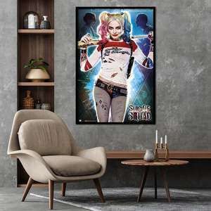 Affiche murale en papier style moderne Suicide Squad Harley Quinn Daddys Lil Monster - Product Image 2