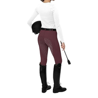 Leggings d'équitation pour femmes de haute qualité, personnalisés, jodhpurs, pantalons d'équitation, compression équestre, extensibles dans quatre directions, couleur dégradée
