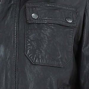 Veste en cuir pour homme Urban Wear, conçue à partir d'une surface en cuir de qualité qui allie utilité pratique et style moderne. - Product Image 5