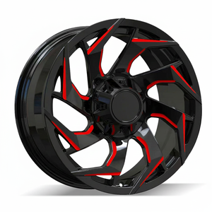 Jantes tout-terrain en alliage d'aluminium forgé monobloc personnalisées de 18 pouces 6x139.7 pour 4x4 Hilux pour Tacoma Ranger Pickup 30 mm neuves - Product Image 1