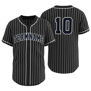 Camiseta de Béisbol y Sóftbol Personalizada OEM, 100% Poliéster Transpirable y Ligero, Ropa Deportiva, Camisa de Entrenamiento para Equipos Adultos con Botones - Product Image 2