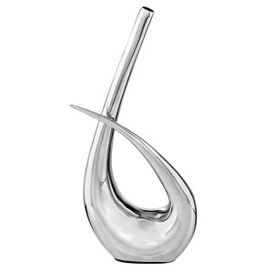 แจกันดอกไม้ทำจากโลหะสีผสมเข้ากันดีที่สุด,แจกันและแจกันดอกไม้ดีไซน์แฮนด์เมดสำหรับตกแต่งบ้านสีเขียว - Product Image 2