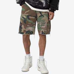 Private Label Half Sleeve <b>Shorts</b> Breathable Mesh Design in All Colors <b>Camouflage</b> Design Customizable Style LOW MOQ - Product Image 2