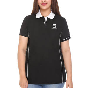 Polos informales de alto fabricante para mujer, tejido de punto de la mejor calidad, logotipo profesional impreso, nuevo estilo - Product Image 1