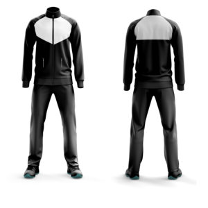 Derniers modèles de vêtements OEM 2023/2024 Nouveaux ensembles de survêtements pour hommes Personnalisez votre propre logo Survêtement à fermeture éclair pour hommes - Product Image 1