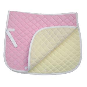 Sillín de doma de estilo inglés Ridit de alta calidad-Diseño elegante económico Tela de taladro Premium Espuma de baja densidad personalizable - Product Image 1