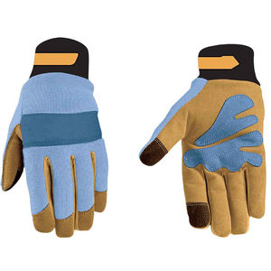Guantes de Mecánico Casuales para Hombre con Logotipo Personalizado OEM, Cómodos, Transpirables, Antideslizantes, de Cuero Sintético, Color Personalizado - Product Image 1