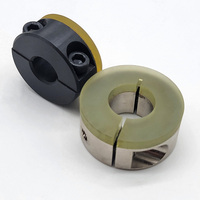 Fabrication OEM ODM 4 8 12 25 mm Collier d'arbre en acier Type ouvert de colliers fendus en acier inoxydable Collier d'arbre à dégagement rapide