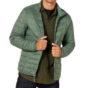 แจ็กเก็ตผู้ชายแขนยาวระบายอากาศได้ดีเสื้อแจ็คเก็ตขนเป็ดกันน้ำสำหรับฤดูหนาว - Product Image 3