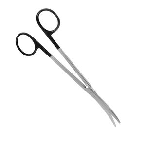 Vente en gros Ciseaux pour pansements Demi-noir Lame incurvée de 115 mm Ciseaux pour salle de chirurgie en acier inoxydable - Product Image 3