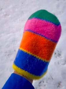 Gorro de mohair con parche bordado desgastado 100% lana cambio rápido y precios bajos todos los colores de Tansy Industry - Product Image 3