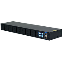 Distribuidor de Energía YESEEDER PDU de 16 Tomas 10A, Nuevo Estándar Nacional 220V, Control de Protocolo Completo MODBUS TCP MQTT Telnet