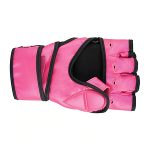 Mejor precio 2025 Hombres Medio dedo Guantes MMA Cuero PU, Pakistán Hecho, Artes marciales y Guantes de entrenamiento de boxeo - Product Image 3