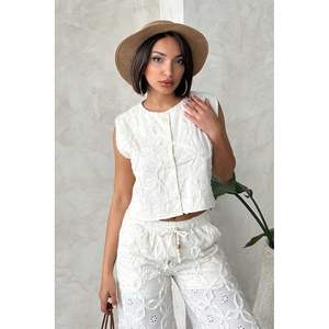 Combinaisons et salopettes sans manches brodées pour femmes - Product Image 5