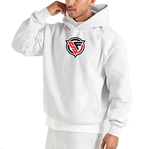 Sweat à capuche Hip Hop Vintage personnalisé pour hommes, hiver, coton, polaire, poids lourd, coupe régulière, poche, sweat-shirt imprimé imperméable 100% - Product Image 6