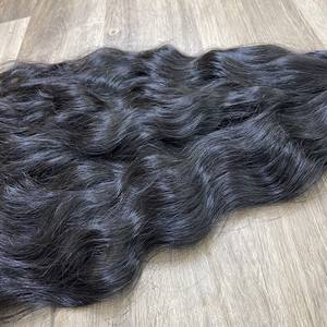 Extensions de cheveux 100% naturels, lisses, en mèches, double trame, non traités, vierges bruts, ondulés cambodgiens, vietnamiens, usine du Vietnam - Product Image 5