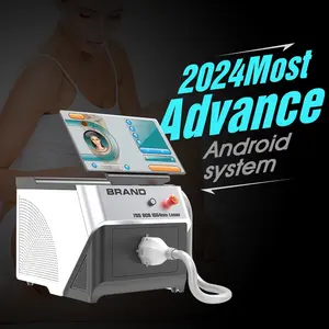 Срок службы гарантии, лучшая 4-волновая система охлаждения, 808 нм, Диодная машина для удаления волос
