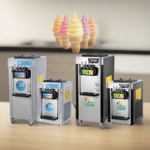 Machine à glace molle professionnelle, machine à glace molle à vendre, meilleures machines à glace molle professionnelles à acheter, machine à glace pour l'hôtellerie, machine à glace - Product Image 1