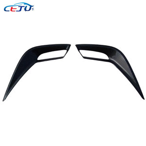 Kits de carrocería de coche con aspecto de fibra de carbono ABS, parachoques trasero, luz antiniebla, tapas de cubierta de lámpara para Toyota Corolla Cross X SUV XG10 2020-2025 - Product Image 6