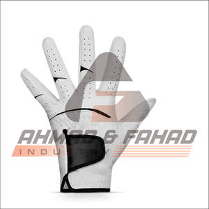Gants de golf en daim avec logo personnalisé Gants de golf respirants doux pour les joueurs haut de gamme Cabretta Gants de golf confortables et antidérapants pour hommes - Product Image 2