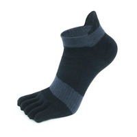 5 paires grande femme filles coton cheville chaussettes avec orteils 5 doigts maille respirant Sport course orteil chaussettes femmes