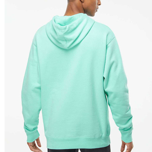 เสื้อมีฮู้ดสำหรับผู้ชายผ้าฝ้าย70% 30% โพลีเอสเตอร์แบบมีฮู้ดสไตล์คอผ้าฝ้ายเฮฟวี่เวทขนแกะ600GSM - Product Image 3