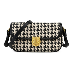 Nouvel arrivage Sac à bandoulière en cuir de qualité supérieure pour femmes Embrayage 2022 Sacs à main pied-de-poule - Product Image 4