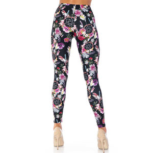 Mallas de cintura alta con Logo privado, ropa de Fitness por sublimación, mallas de gimnasio - Product Image 5