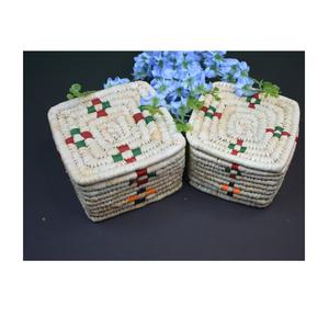 Cesta de hierba Sabai con artesanía rústica tejida a mano para almacenamiento ecológico y organización decorativa del hogar en estilo natural - Product Image 6