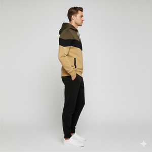 Conjunto Deportivo Informal para Hombre, Otoño-Invierno 2026, Sudadera con Cremallera y Pantalones, Ropa Deportiva de Marca - Product Image 2
