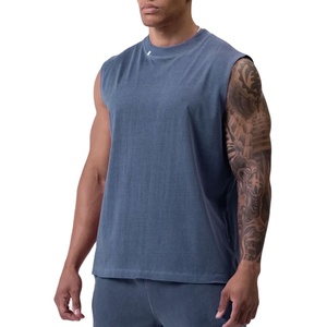 Débardeur en coton léger à col montant, nouveau design vintage, personnalisable, brodé, style streetwear, pour tenue décontractée et sportive - Product Image 4