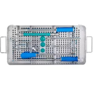 Juego de Instrumentos para Artroplastia Total de Cadera de Grado Médico con Certificación CE, de Acero Inoxidable, Manual, Ortopédico, Kit de Sistema Bipolar de Revisión - Product Image 4