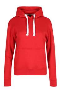 Sweat-shirt à capuche léger pour femmes Logo personnalisé Sweat à capuche à manches longues d'hiver en coton éponge lourd pour femmes - Product Image 4