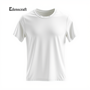 Camiseta interior ajustada transpirable ultrasuave para hombre, Diseño de manga de cuello personalizable, ligera, de secado rápido, ecológica - Product Image 1