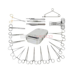 Kit de Instrumentos Quirúrgicos Veterinarios Reutilizables de Acero Inoxidable Alemán para Uso Hospitalario en Ganado, Ortopedia - Product Image 4