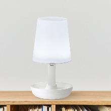 10-Level Brightness Adjustable LED Mood <b>Lamp</b>/Feeding <b>Lamp</b>/Mobile/<b>USB</b> Charging/Convenient Remote Control/Dim Timer White Plastic - Product Image 5
