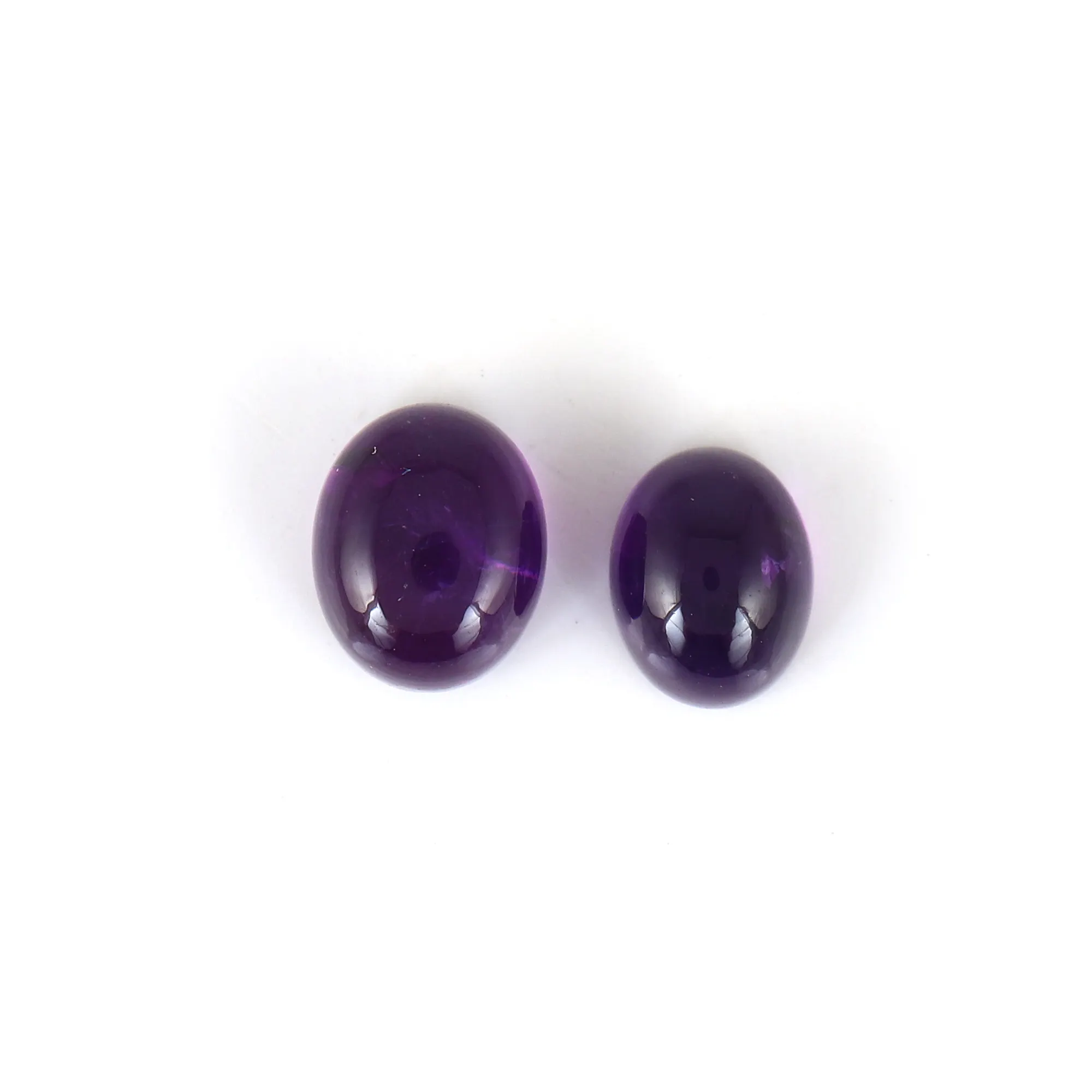 Natural Roxo Ametista Oval Em Forma De Cabochão Corte 6x8MM Pedras Preciosas Soltas Fazendo Jóias Preço Por Atacado Pedra