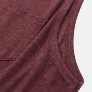 Ropa de entrenamiento Camiseta sin mangas hecha a medida para hombres Ropa de gimnasio Hombres Camiseta sin mangas Transpirable Secado rápido Hombres Camiseta sin mangas - Product Image 6