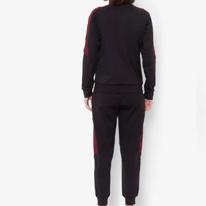 ชุดวอร์มผู้หญิงผ้าฝ้ายออร์แกนิค 100% คุณภาพสูง ทรงโอเวอร์ไซส์ สไตล์สตรีท สำหรับฤดูหนาว ชุดกีฬาเรียบง่าย สวมใส่สบายในชีวิตประจำวัน - Product Image 2