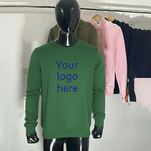 Sudadera de Manga Larga con Cuello Redondo y Bloques de Color para Mujer, con Logotipo Personalizado, Efecto Desgastado por el Sol - Product Image 1