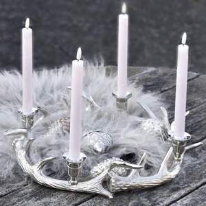 Modern Design Aluminum Nickel Plated 4 Arms Wax Candle Holder Restaurant & Hotels Christmas Decorative Handmade Candle Stand - Product Image 3
