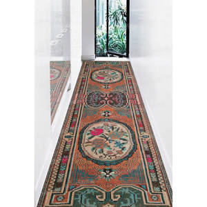 Alfombra con Estampado de Rosas: Diseño Floral Elegante para Decoración del Hogar, Alfombra Delgada No Tejida - Product Image 1