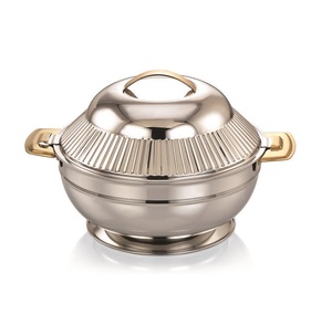 Casserole isolée en acier inoxydable thermos Hotpot en métal utilisée pour garder les aliments au chaud - Product Image 4