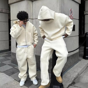 Chándal Jogger de alta calidad transpirable de talla grande estampado para mujer, chándal Regular de Color sólido, conjuntos de chándales de invierno - Product Image 2